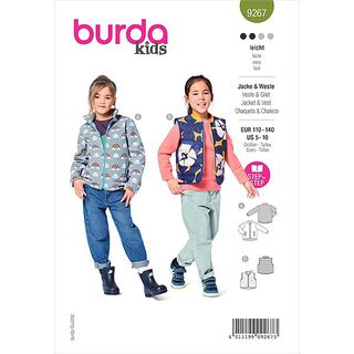 Jacket, Burda 9267 | 110-140, 