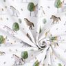 Organic Cotton Jersey Horses and Unicorns Digital Print – offwhite,  thumbnail number 3