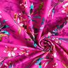 Swimsuit Fabric Watercolour Flowers – purple/white,  thumbnail number 3