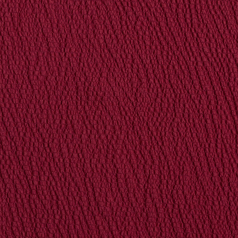 Plain Lightweight Cloque – burgundy,  image number 1