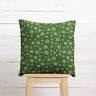 Cotton Poplin Snow Crystals – green/gold,  thumbnail number 8