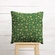 Cotton Poplin Snow Crystals – green/gold,  thumbnail number 8