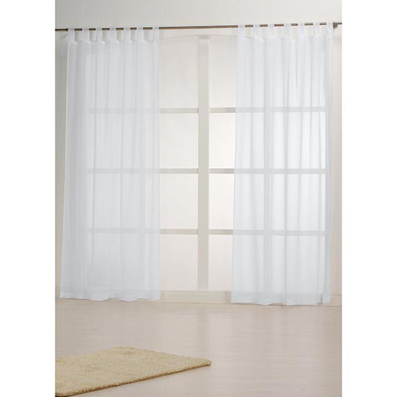 Voile Visillo 300 cm – white,  image number 4
