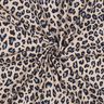 Viscose Linen Blend Leopard Print | Poppy Fabrics – cashew/midnight blue,  thumbnail number 3