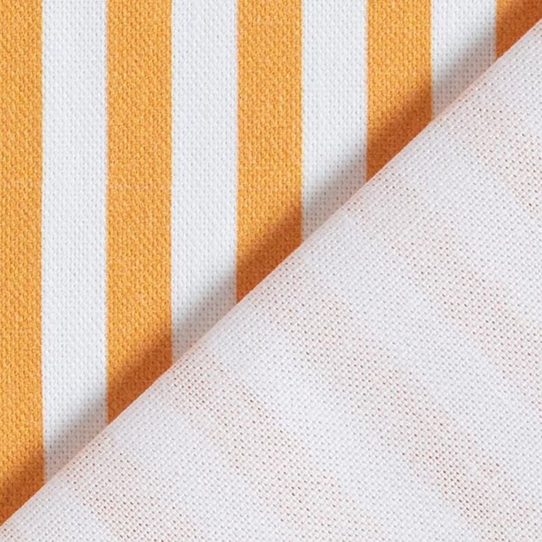 Decor Fabric Half Panama Vertical stripes – light orange/white,  image number 4