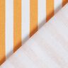 Decor Fabric Half Panama Vertical stripes – light orange/white,  thumbnail number 4