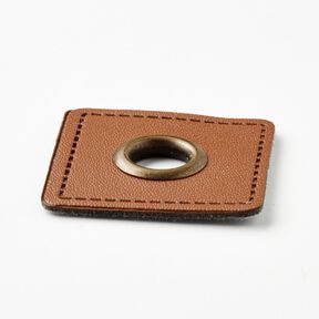 Eyelet patch [30 x 30 mm] – bronze/copper, 