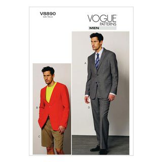 MEN' S Jacket / Shorts / Pants, Vogue V8890, 