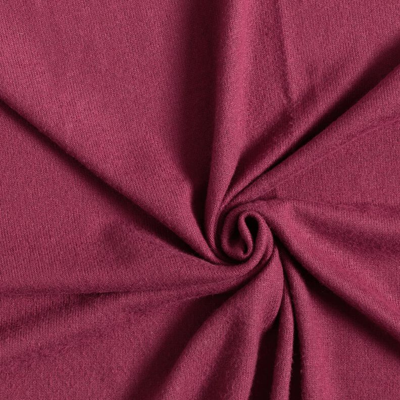 Fine Knit Jersey Plain – burgundy,  image number 1