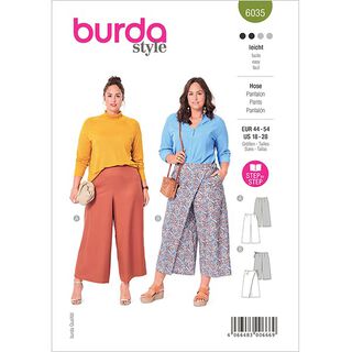 Trousers, Burda 6035 | 44 – 54, 