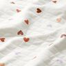 Doubleface colourful hearts – ivory,  thumbnail number 2