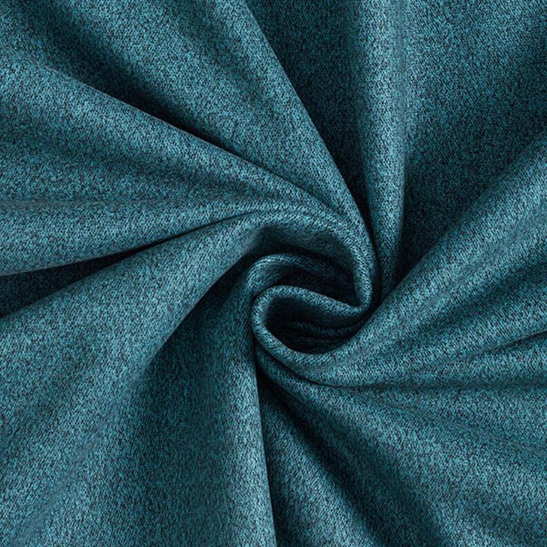 Soft Mottled Upholstery Fabric – petrol,  image number 1