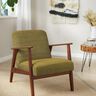 Upholstery Fabric Fine Texture – olive,  thumbnail number 4