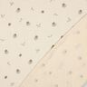 GOTS Double Gauze/Muslin romantic little flowers  | Poppy Fabrics – light beige/cinnamon,  thumbnail number 4