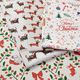 Decor Fabric Half Panama Merry Christmas – natural,  thumbnail number 5