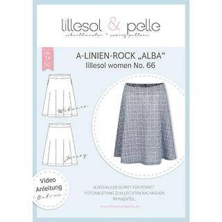  A-line skirt Alba, Lillesol & Pelle No. 66 | 34-50, 