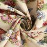 Decor Fabric Tapestry Fabric Easter bunnies in the garden – light beige/berry,  thumbnail number 3