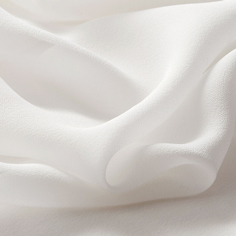 Silk Chiffon – white,  image number 5