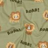 Cotton Jersey Lion | Poppy Fabrics – pistachio/fawn,  thumbnail number 2