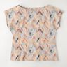 Watercolour zigzag cotton jersey – cashew,  thumbnail number 5