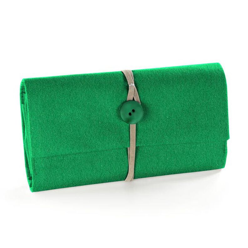 Felt 90 cm / 1 mm thick – grass green,  image number 4