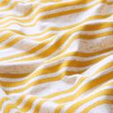 Viscose jersey, irregular glitter stripes – offwhite/sunglow, 