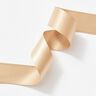 Satin Ribbon [25 mm] – beige,  thumbnail number 3