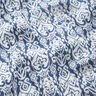 Double Gauze/Muslin traditional pattern – white/indigo,  thumbnail number 2
