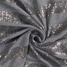 Horizontal Stripes Glitter Sequin Knit – grey,  thumbnail number 3