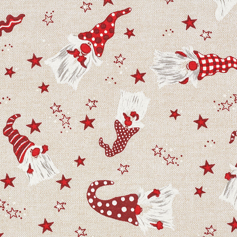 Canvas Decor Fabric Elves – beige,  image number 6
