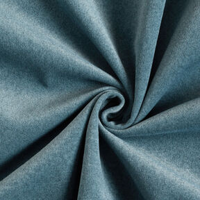 Thermal curtain fabric fine blend – light petrol, 