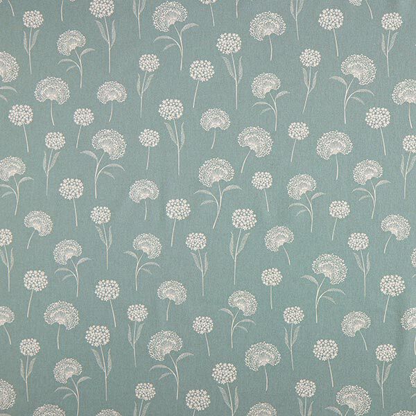Decor Fabric Half Panama dandelions – natural/reed,  image number 1