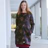 Cotton Jersey gold flecks | Glitzerpüppi – blue-black/dark dusky pink,  thumbnail number 6