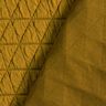 Quilted jersey diamonds – yellow olive,  thumbnail number 4