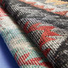 Decor Fabric Tapestry Fabric Ethno Diamonds – light turquoise/light beige,  thumbnail number 6