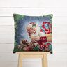 Panel Tapestry Fabric Lurex Christmas presents – blue/green,  thumbnail number 5