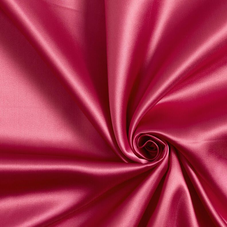 Satin lining plain – intense pink,  image number 1