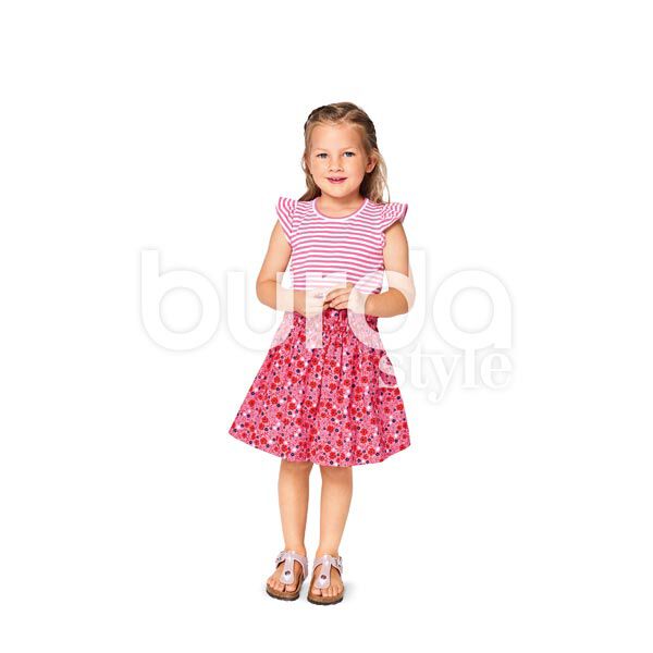 Toddlers' /Childrens' Shirt /Skirt, Burda 9364,  image number 6