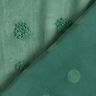 Large dobby dots chiffon – fir green,  thumbnail number 4