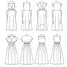 Dress, Butterick 6051 | 16 - 24,  thumbnail number 6
