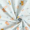 Cotton Poplin dragons in space – baby blue,  thumbnail number 3