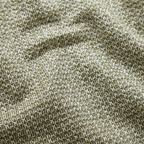 Glittery French terry – khaki, 