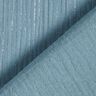 Shimmer Stripes Cotton Muslin – dove blue,  thumbnail number 5