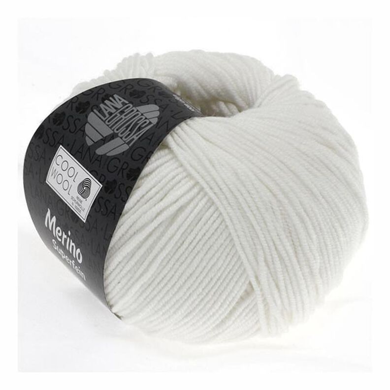 Cool Wool Uni, 50g | Lana Grossa – white,  image number 1