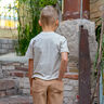 Cotton Jersey drawn lines – offwhite,  thumbnail number 8