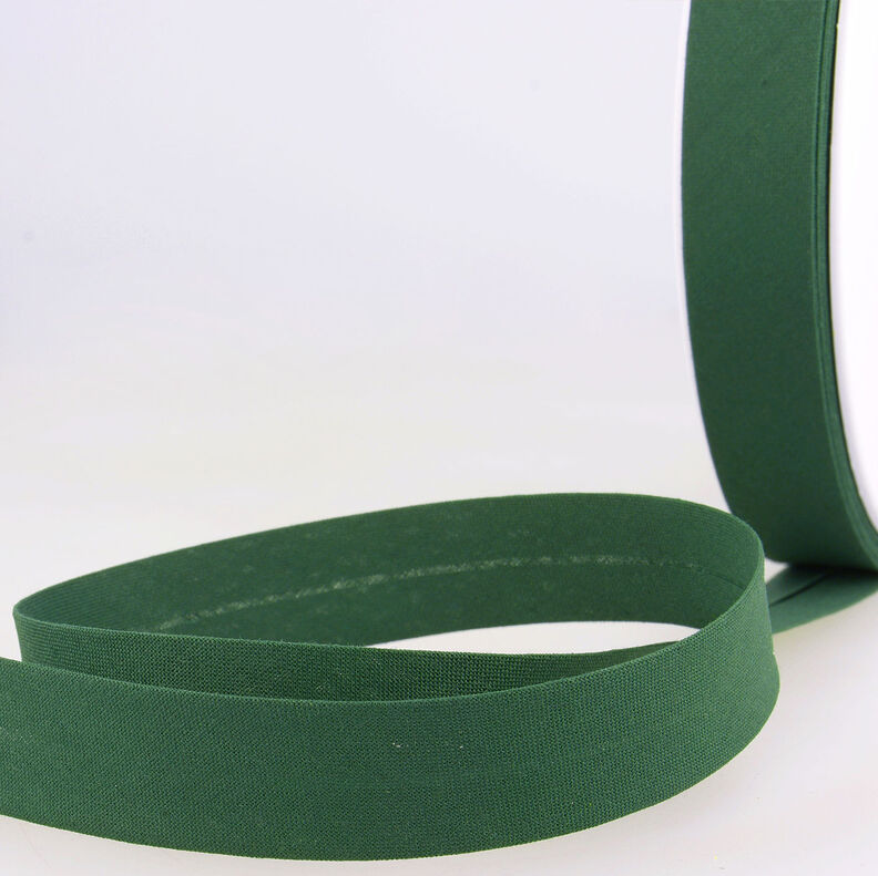 Bias binding Polycotton [20 mm] – dark green,  image number 1