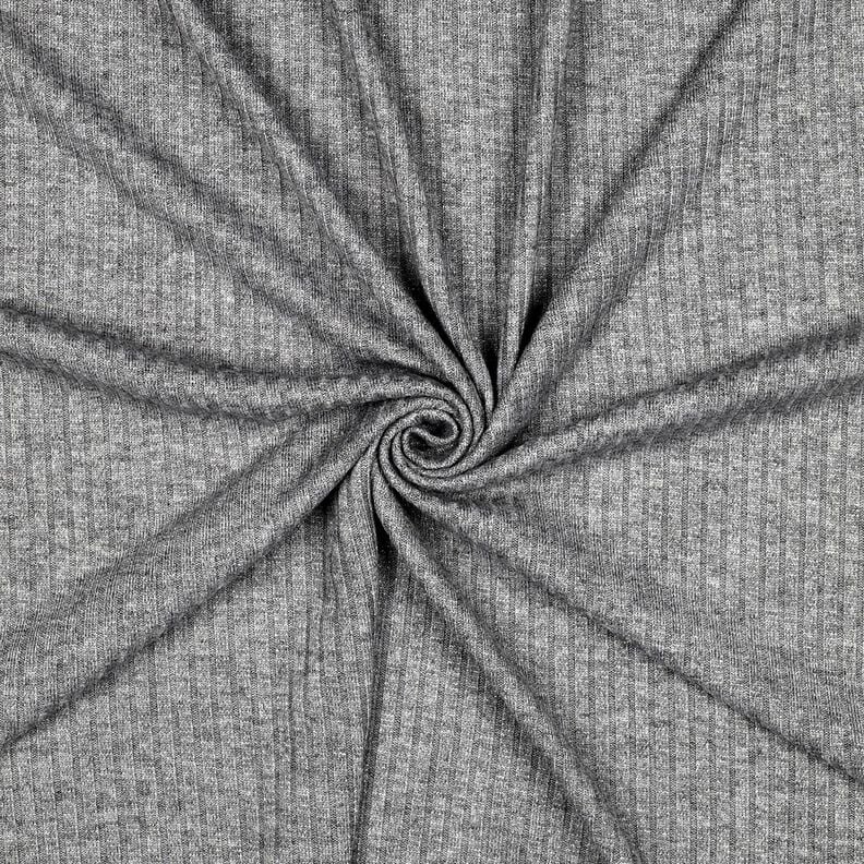 Ribbed Knit Lurex – silver grey/metallic silver, image number 1