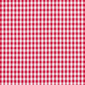 Cotton Vichy check 0,5 cm – red/white, 