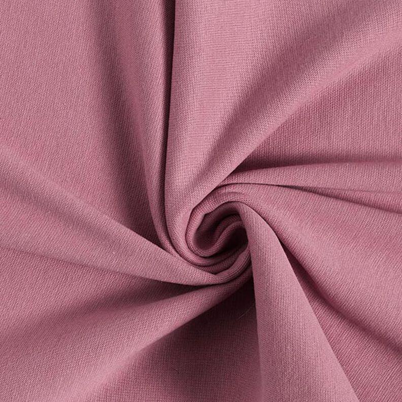 Cuffing Fabric Plain – dark dusky pink,  image number 1