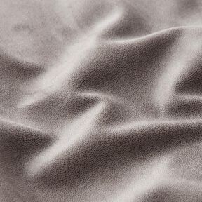 Upholstery Fabric Leather-Look Ultra-Microfibre – dark grey, 